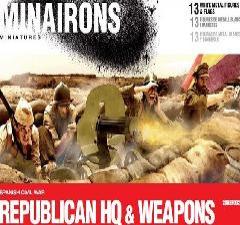  Mando y armas republicanas,Morteros,Hmg,Lmg y mandos