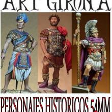 Personajes Historicos 54MM