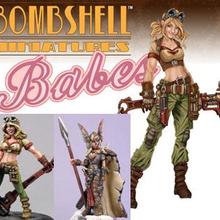 Bombshell Babes Miniatures