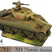 X4 SHERMAN 76MM RUSOS