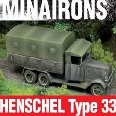 1/72 CAMIÓN HENSCHEL TIPO 33 - CAJA DE 1