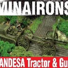 1/72 TRACTOR LANDESA Y CAÑÓN - CAJA DE 1