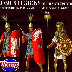 LEGION ROMANA REPUBLICANA CON ARMADURAS X60FIGS