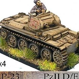 Panzer II D-E X4