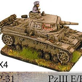 Panzer III E-F X4