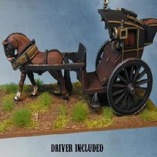 HANSOM CAB CON CONDUCTOR