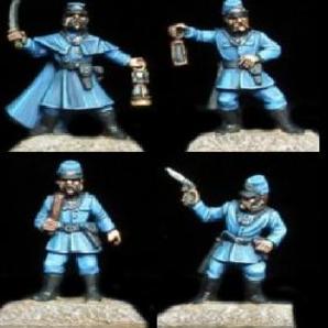 POLICIAS EUROPEOS-ORIENTALES X4FIGS