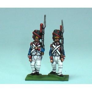 Grenadiers morrión de pelo de oso (8 figuras)