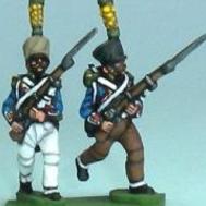 Grenadiers / Voltigeurs﻿ avanzando (8 figuras)