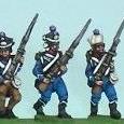 Chasseurs﻿ avanzando  (8 figuras)